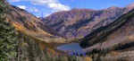 Maroon Bells Lake Panorama Aspen